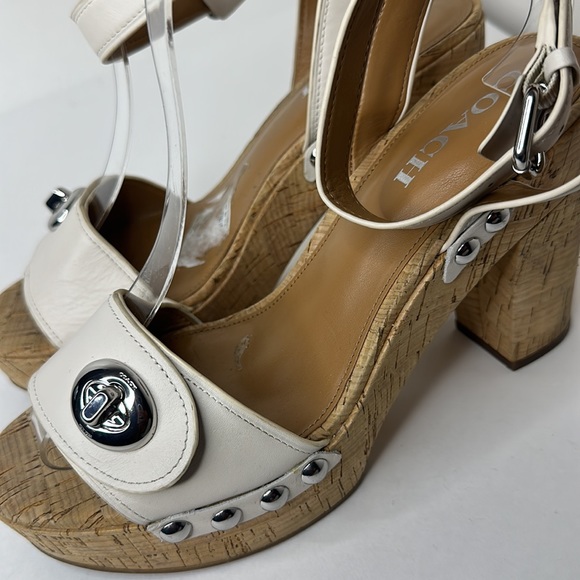 COACH PLATFORM ALANNA size 10 - Picture 8 of 8